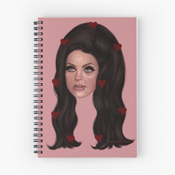Item preview, Priscilla Hearts In Big Hair designed and sold by nancyvheart / thelamehuman.