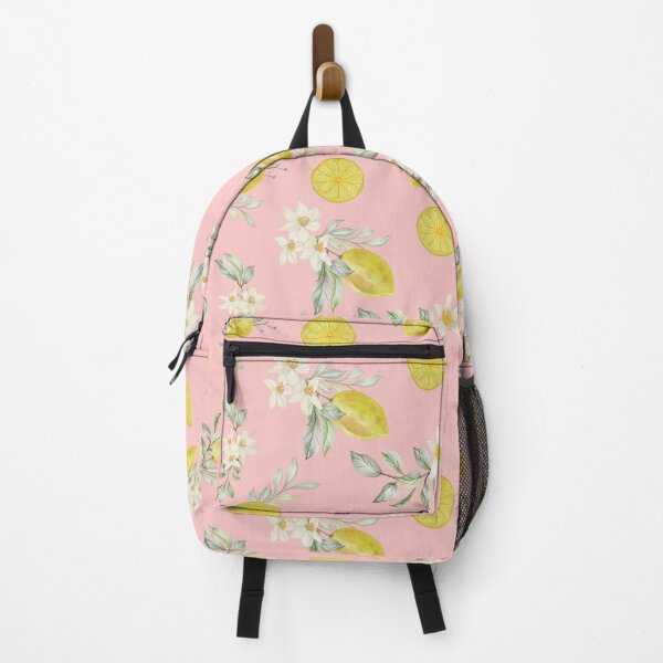Item preview, Lemon and Florals in Pink designed and sold by DiorelleDesigns.
