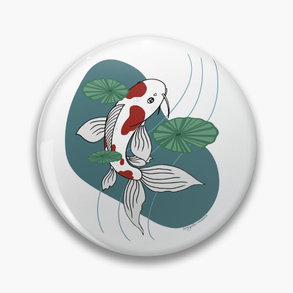 Item preview, Kohaku Koi designed and sold by SavvySalamander.