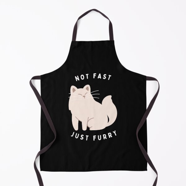 Item preview, Not Fast Just Furry Cat designed and sold by michellejustice.