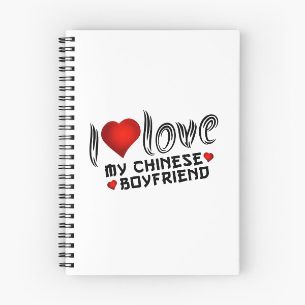 Item preview, I Love My Chinese Boyfriend Bf Essential Tee Black Design designed and sold by knapst.