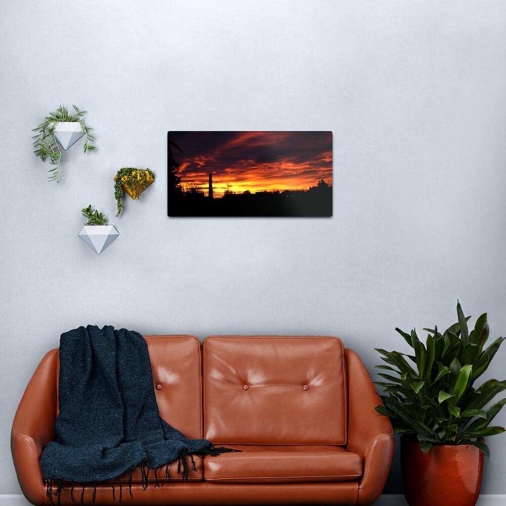 Hobart City Sunrise Metal Print