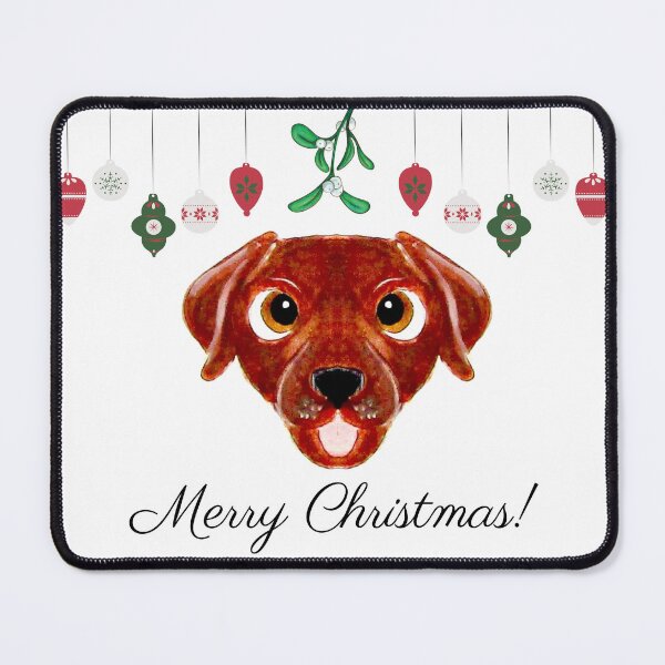Item preview, Chocolate Lab Christmas designed and sold by PaintedbyCarol.
