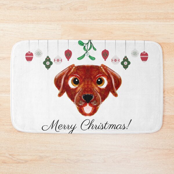 Item preview, Chocolate Lab Christmas designed and sold by PaintedbyCarol.