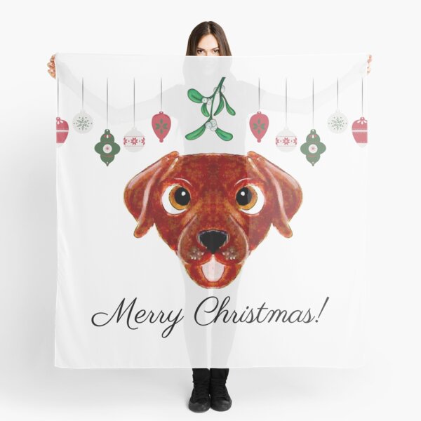 Item preview, Chocolate Lab Christmas designed and sold by PaintedbyCarol.