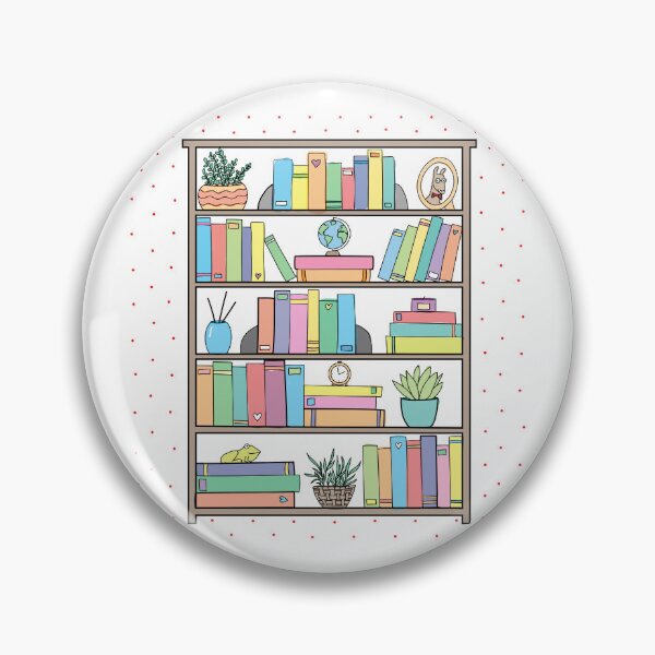 Item preview, Colorful Quaint Bookshelf designed and sold by kjeppson.