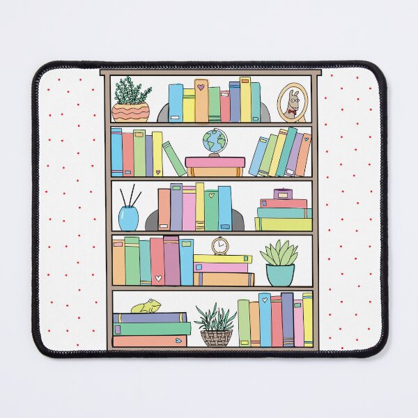 Item preview, Colorful Quaint Bookshelf designed and sold by kjeppson.