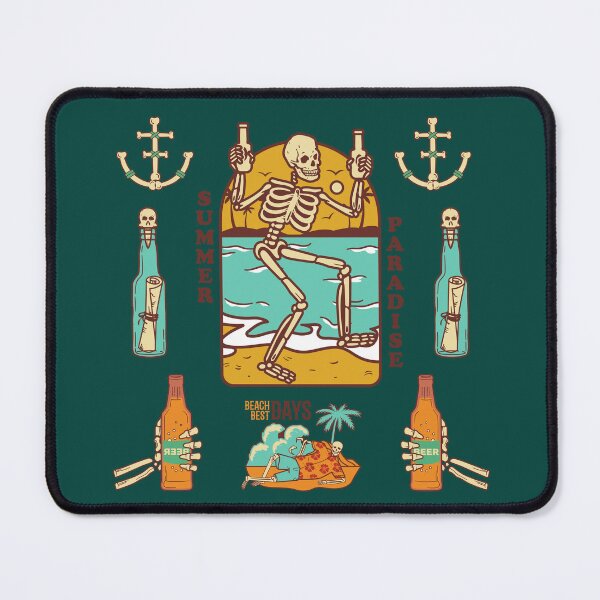 Item preview, Skeleton Vintage Summer Paradise Beach Best Day designed and sold by ArtOfStars.