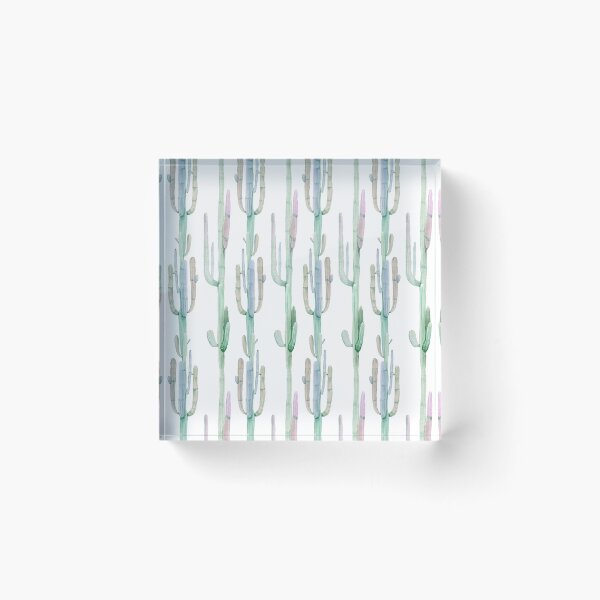 Item preview, Elegant Cactus Pink and Green Desert Cacti Pattern designed and sold by DesertDecor.