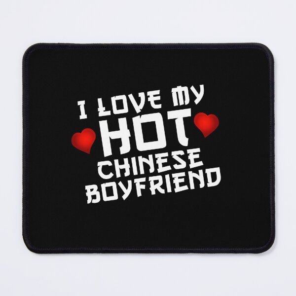 Item preview, I Love My Hot Chinese Boyfriend Bf Essential Tee Design designed and sold by knapst.