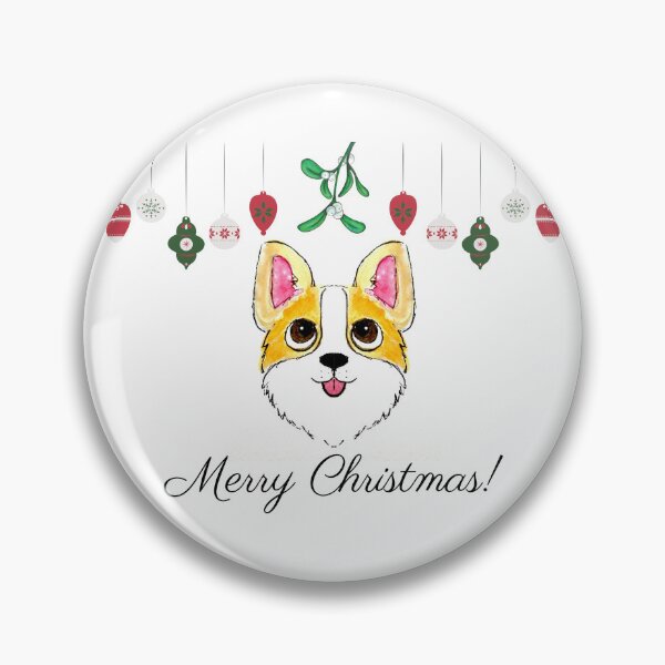 Item preview, Corgi Christmas designed and sold by PaintedbyCarol.