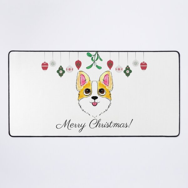 Item preview, Corgi Christmas designed and sold by PaintedbyCarol.