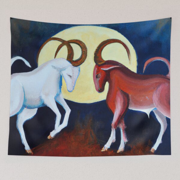 Item preview, Night of The Ram designed and sold by HouseOfDax.