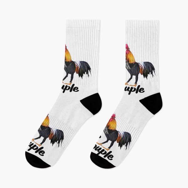 Item preview, Rockabilly Rooster and Hen power couple  designed and sold by saint-shores.