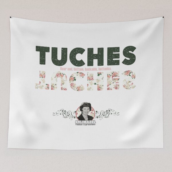 Item preview, Yiddish Expressions - Tuches designed and sold by Graf.