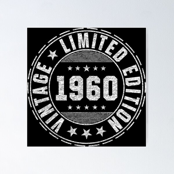 Item preview, 1960 Vintage Limited Edition 62 Year Old 62nd Birthday designed and sold by MarkTees.