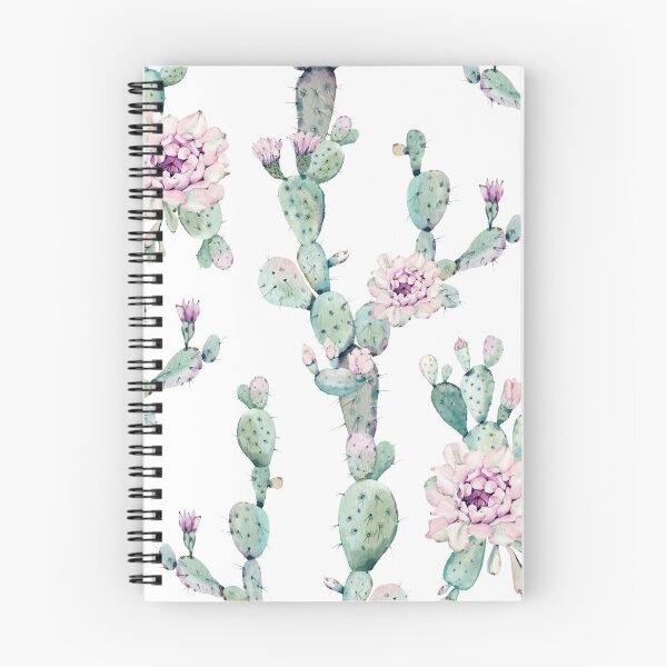 Item preview, Trendy Cactus Pink White and Mint Green Desert Cacti Home Decor Pattern designed and sold by DesertDecor.