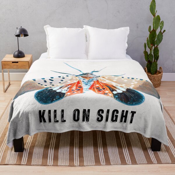Item preview, Spotted Lanternfly Kill On Sight Saying designed and sold by Thomas Dossman.