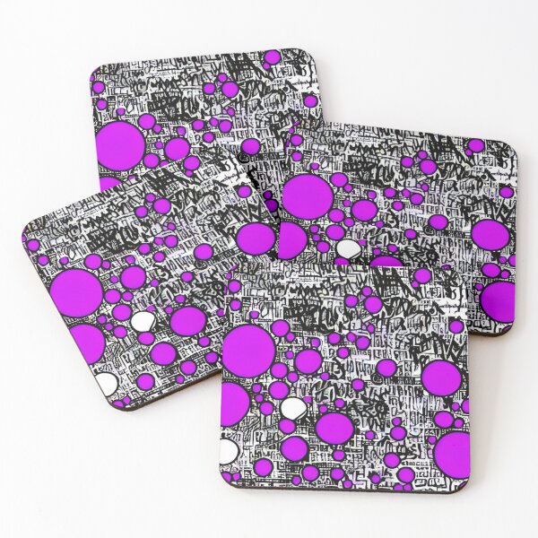 Item preview, Purple Abstract Art, Asexual Flag designed and sold by Art-of-AI.