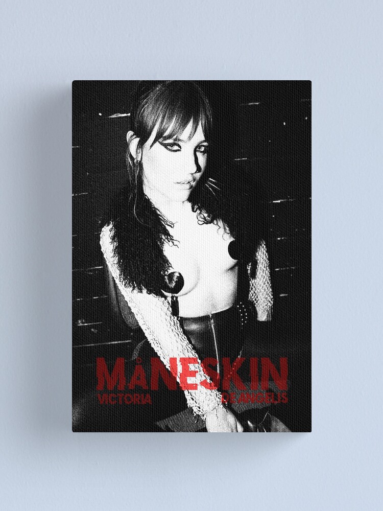 "Victoria De Angelis nude Maneskin Band Italy Maneskin Victoria" Canvas Print for Sale by