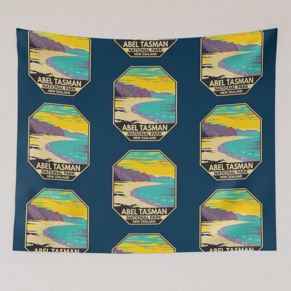 Item preview, Abel Tasman National Park New Zealand Emblem designed and sold by KrisSidDesigns.