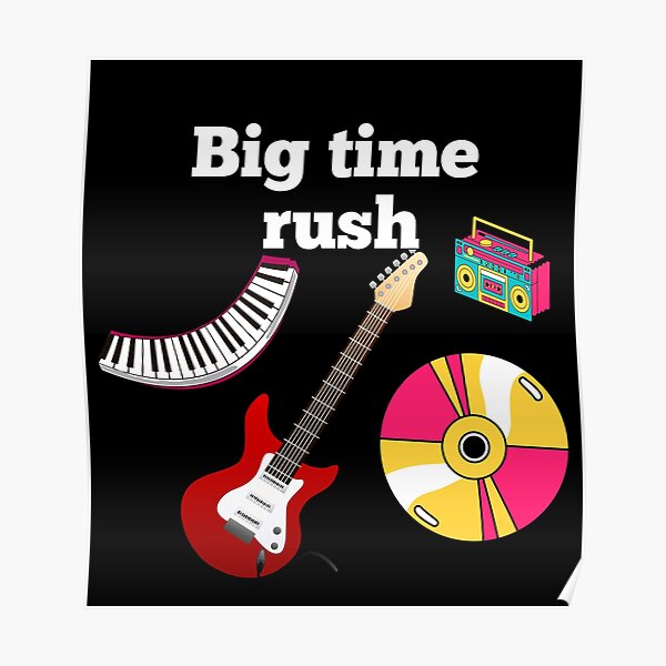 "Copy of Big time rush Retro Logo" Poster for Sale by ArteJuanca