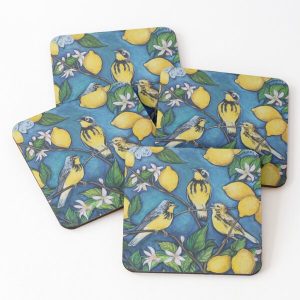 Item preview, Warblers and Lemons designed and sold by Lisa Kimberly Glickman.