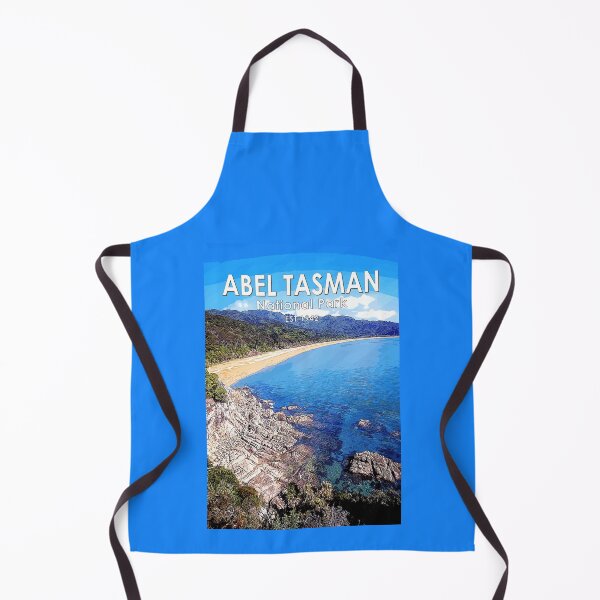 Item preview, Abel Tasman National Park New Zealand Vintage designed and sold by KrisSidDesigns.
