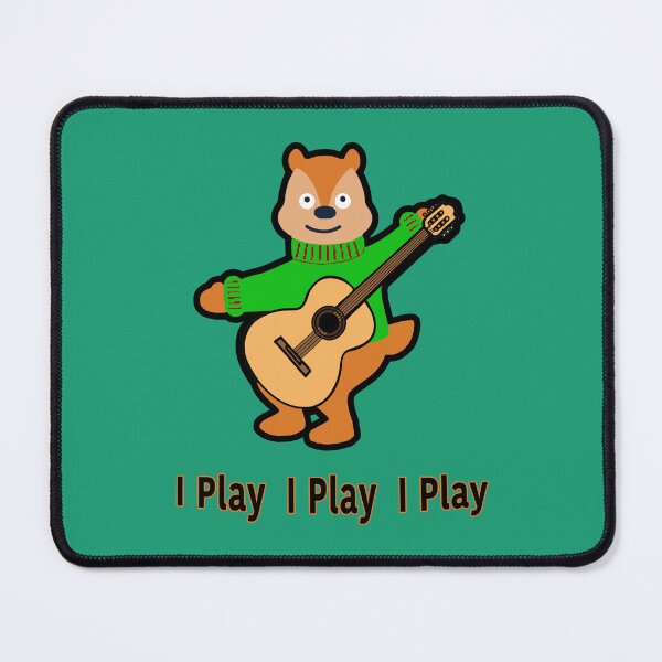 Item preview, I Play Chipmunk Guitar Musician designed and sold by janraydesigns.