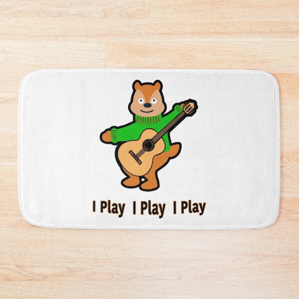 Item preview, I Play Chipmunk Guitar Musician designed and sold by janraydesigns.