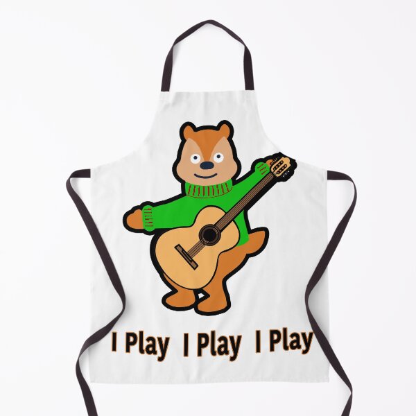 Item preview, I Play Chipmunk Guitar Musician designed and sold by janraydesigns.