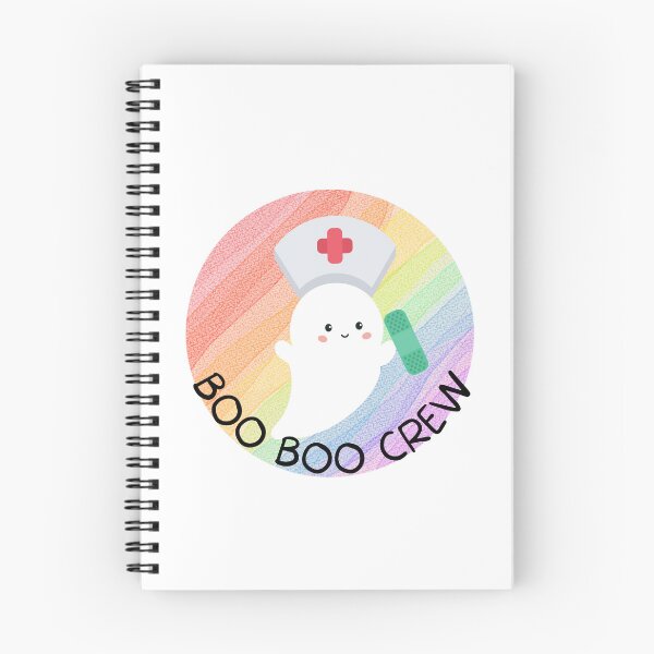Item preview, Boo Boo Crew Nurse Ghost Halloween designed and sold by ZazzyPumpkin.