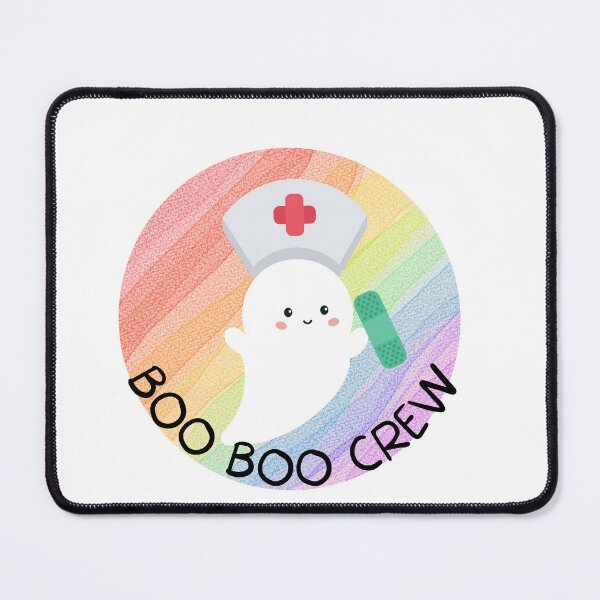 Item preview, Boo Boo Crew Nurse Ghost Halloween designed and sold by ZazzyPumpkin.