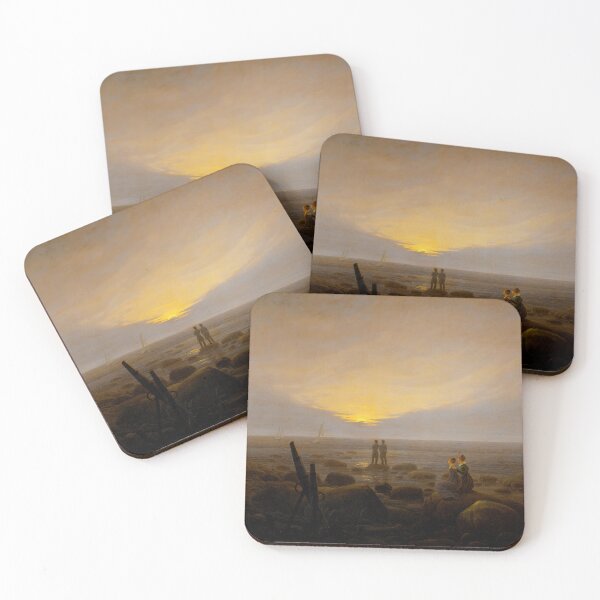 Item preview, Caspar David Friedrich: Moonrise Over the Seashore designed and sold by Vintage Wall Art.