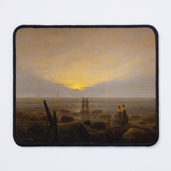 Item preview, Caspar David Friedrich: Moonrise Over the Seashore designed and sold by Vintage Wall Art.