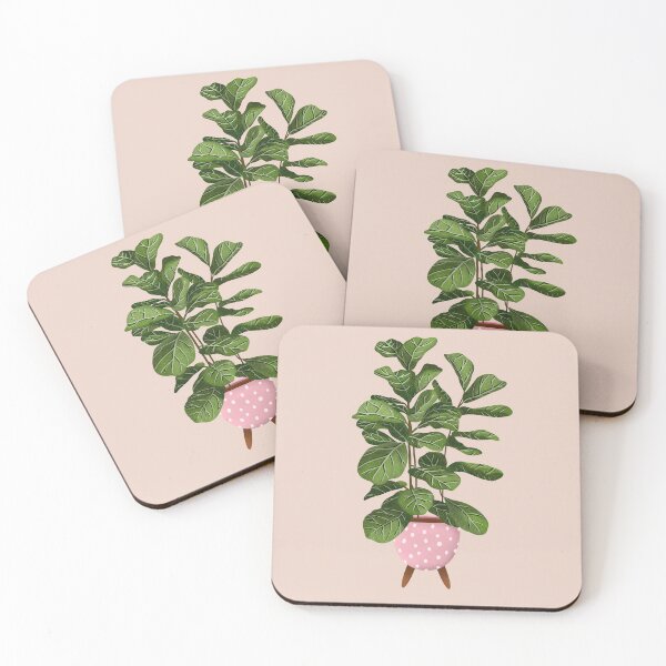 Item preview, Fiddle Leaf Fig On Beige designed and sold by Ana Moguš.