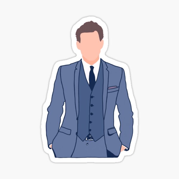 White Collar Neal Caffrey Sticker For Sale By Cm1010 Redbubble 4940