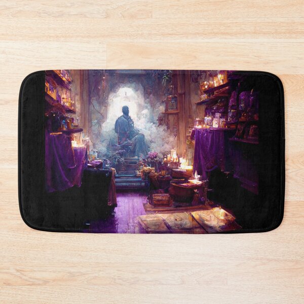Item preview, Meditating Purple Monk designed and sold by TheHouseMaster.
