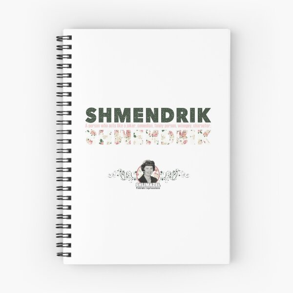 Item preview, Yiddish Expressions - Shmendrick designed and sold by Graf.