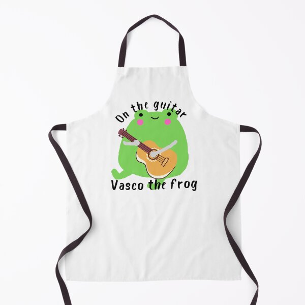 Item preview, On the guitar Vasco the frog designed and sold by Univers Gifts.