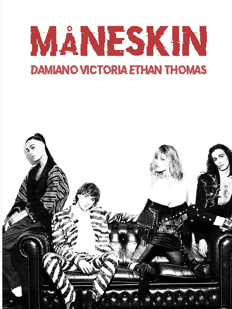 Maneskin Band Italy Maneskin Victoria Damiano Thomas Maneskin Italy