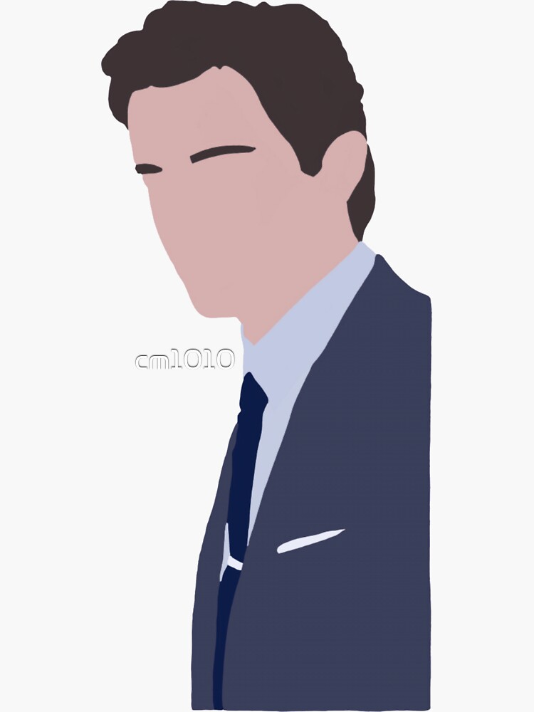 White Collar Neal Caffrey Sticker For Sale By Cm1010 Redbubble 3629