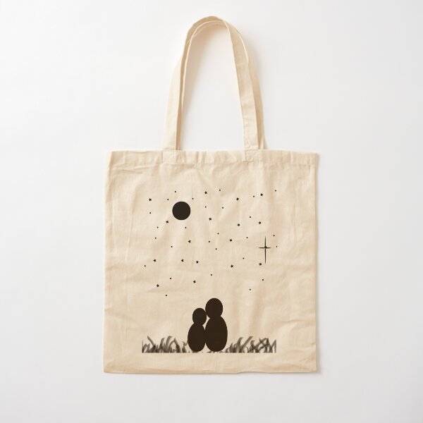 Item preview, Couple Enjoying a Starry and Moon-lit Night designed and sold by DesignerMinhaj.