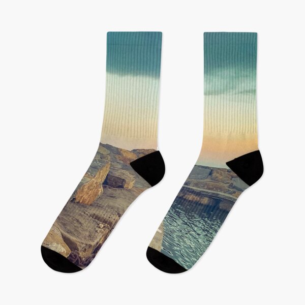 Item preview, Sunset Seaport Summer Sea Sky  designed and sold by eleonoraingrid.