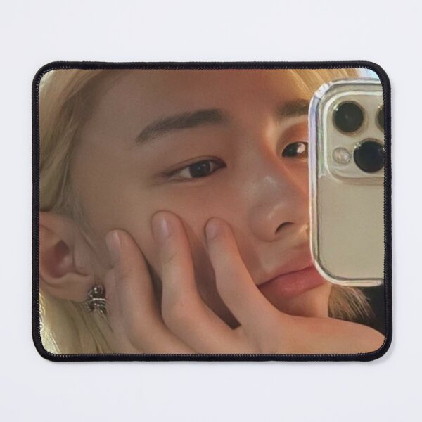 Item preview, Hyunjin Cute Mirror Selfie designed and sold by hunnypie-xoxo.