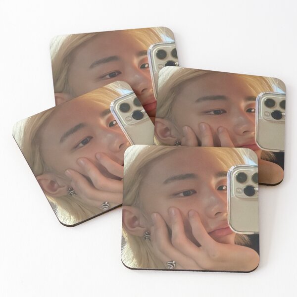 Item preview, Hyunjin Cute Mirror Selfie designed and sold by hunnypie-xoxo.