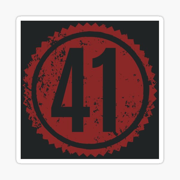 Item preview, Dave Matthews Band 41 Red Distressed Label designed and sold by dmbdana.