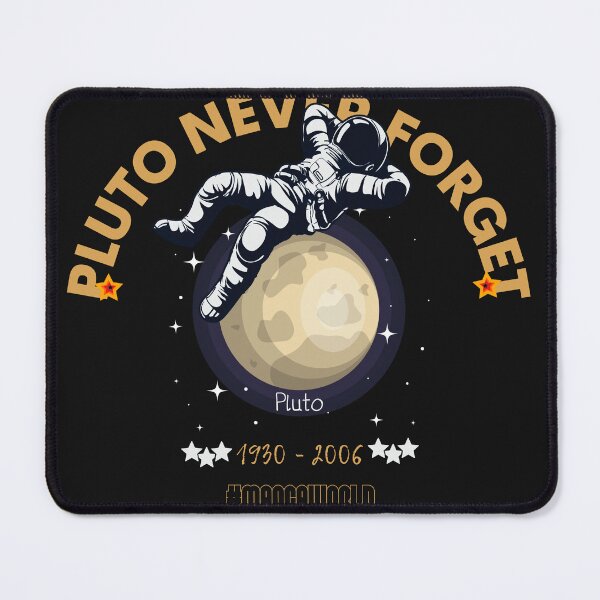Item preview, Pluto Never Forget Retro Science Funny Design designed and sold by mangaworldart.