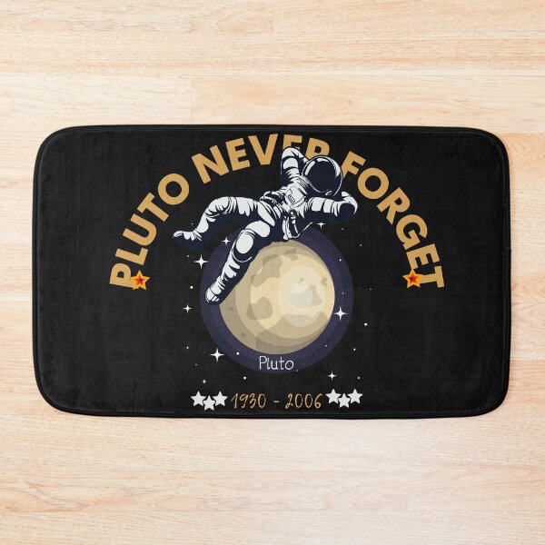 Item preview, Pluto Never Forget Retro Science Funny Design designed and sold by mangaworldart.