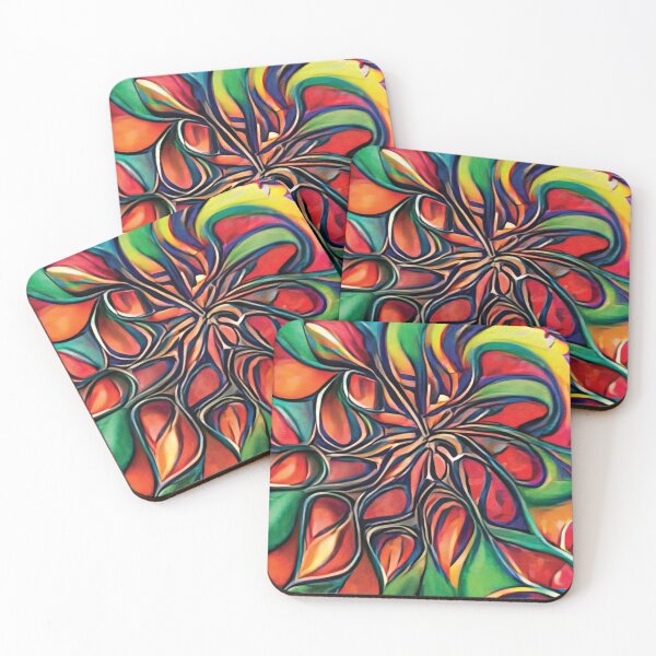 Item preview, Vibrant Life Abstract Digital Paintings designed and sold by ThinkFun! Design.